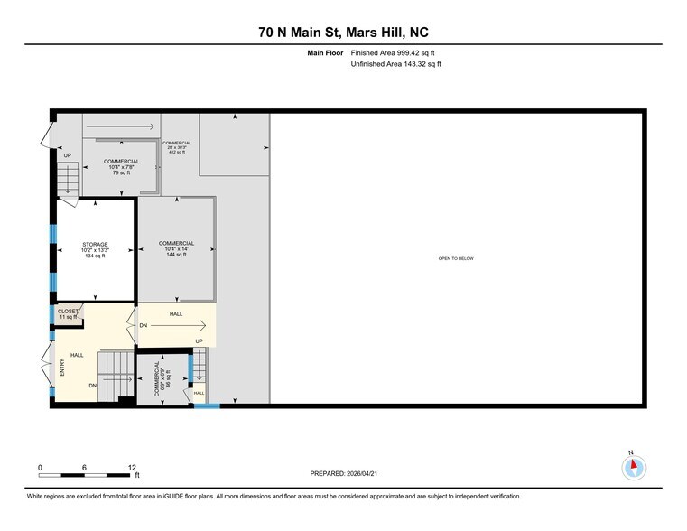 70 N Main St, Mars Hill, NC à vendre - Photo du bâtiment - Image 3 de 72