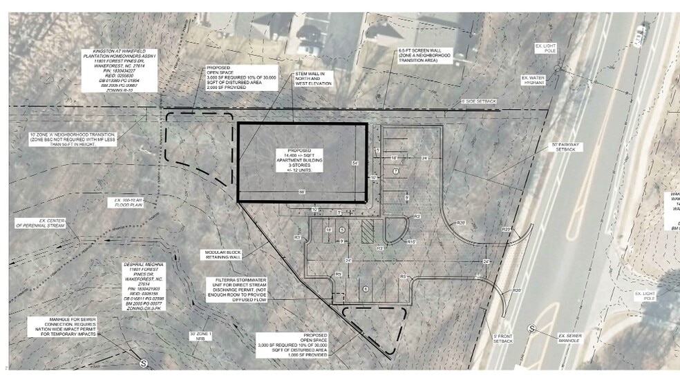 11601 Forest Pines Dr, Raleigh, NC for sale - Building Photo - Image 2 of 4