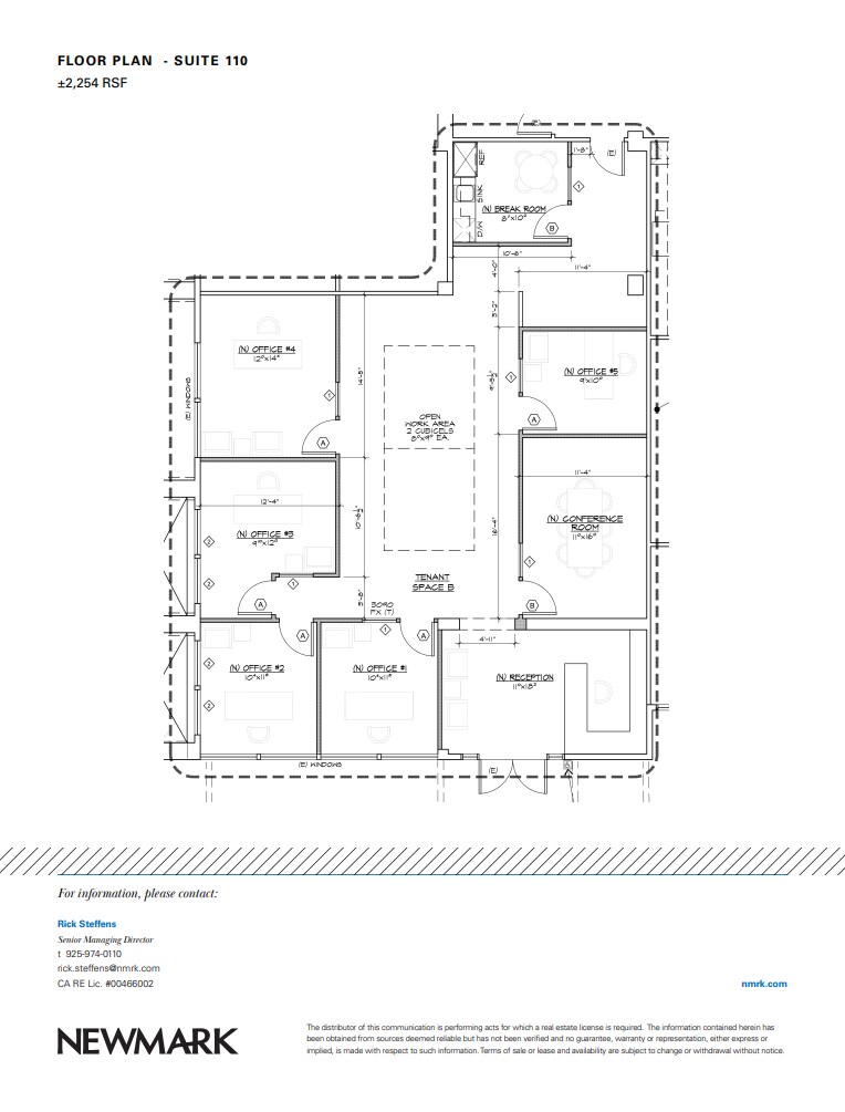156 Diablo Rd, Danville, CA for lease Floor Plan- Image 1 of 1