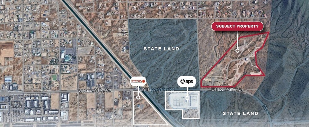NEC Central Ave & Happy Valley Rd, Phoenix, AZ à vendre - Photo du bâtiment - Image 1 de 3