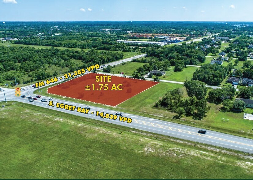 SH96 Fm 270, League City, TX à vendre - Aérien - Image 2 de 3