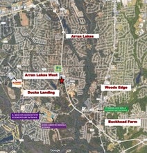 1864 Bingham Dr, Fayetteville, NC - AÉRIEN Vue de la carte