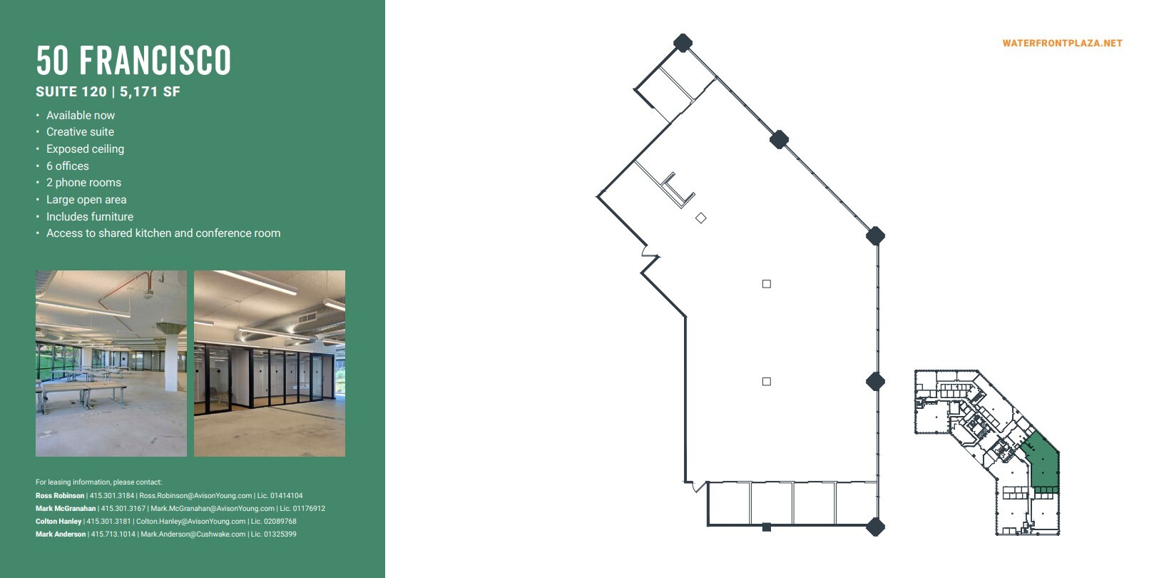 50 Francisco St, San Francisco, CA for lease Floor Plan- Image 1 of 1