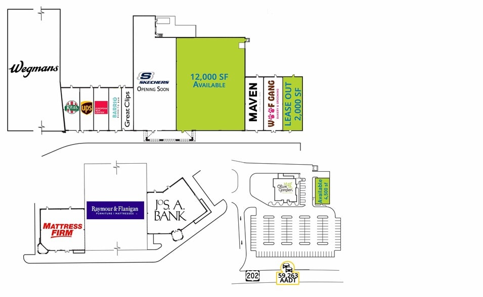 724 US Highway 202, Bridgewater, NJ for lease - Building Photo - Image 3 of 10