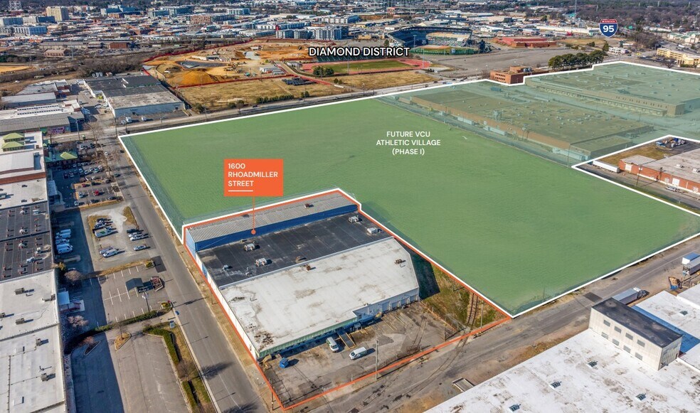 1600 Rhoadmiller St, Richmond, VA for sale - Aerial - Image 3 of 4