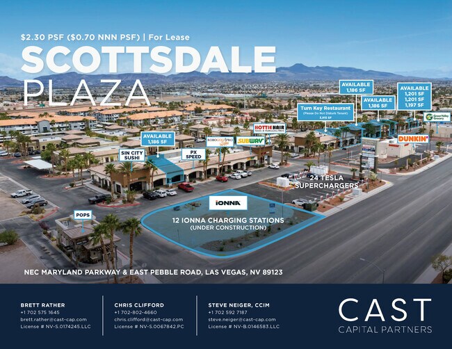 Plus de détails pour 8830 S Maryland Pky, Las Vegas, NV - Commerce de détail à louer