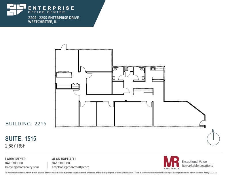 2255 Enterprise Dr, Westchester, IL for lease Floor Plan- Image 1 of 1