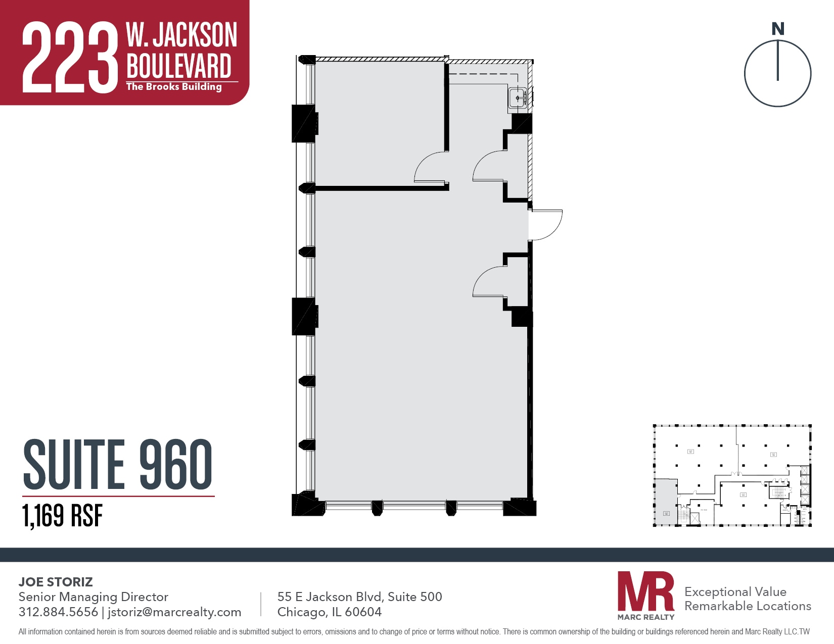 223 W Jackson Blvd, Chicago, IL for lease Floor Plan- Image 1 of 1