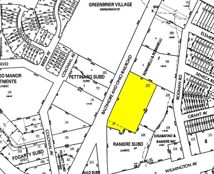 2006 Rodman Rd, Elsmere, DE à vendre - Plan cadastral - Image 1 de 1