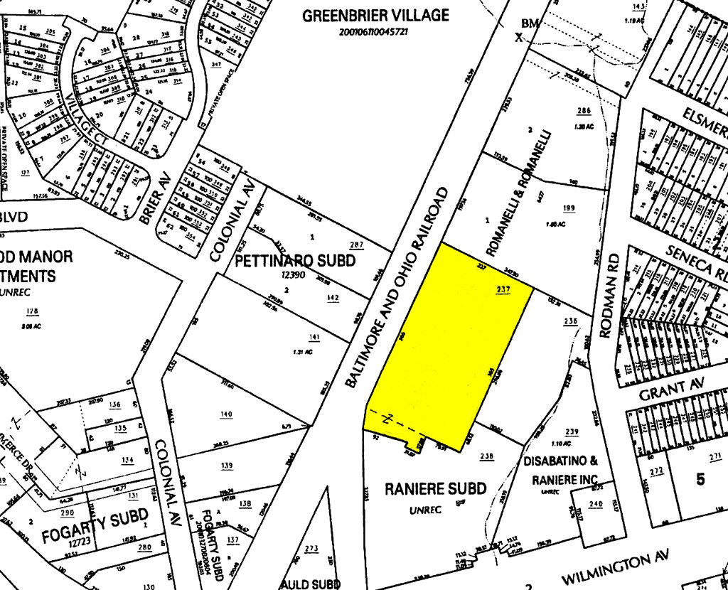 2006 Rodman Rd, Elsmere, DE à vendre Plan cadastral- Image 1 de 1