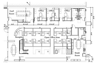 520 S Harrington St, Raleigh, NC à louer Plan d  tage- Image 1 de 10