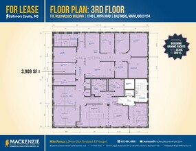 1740 E Joppa Rd, Parkville, MD à louer Plan d  tage- Image 1 de 1