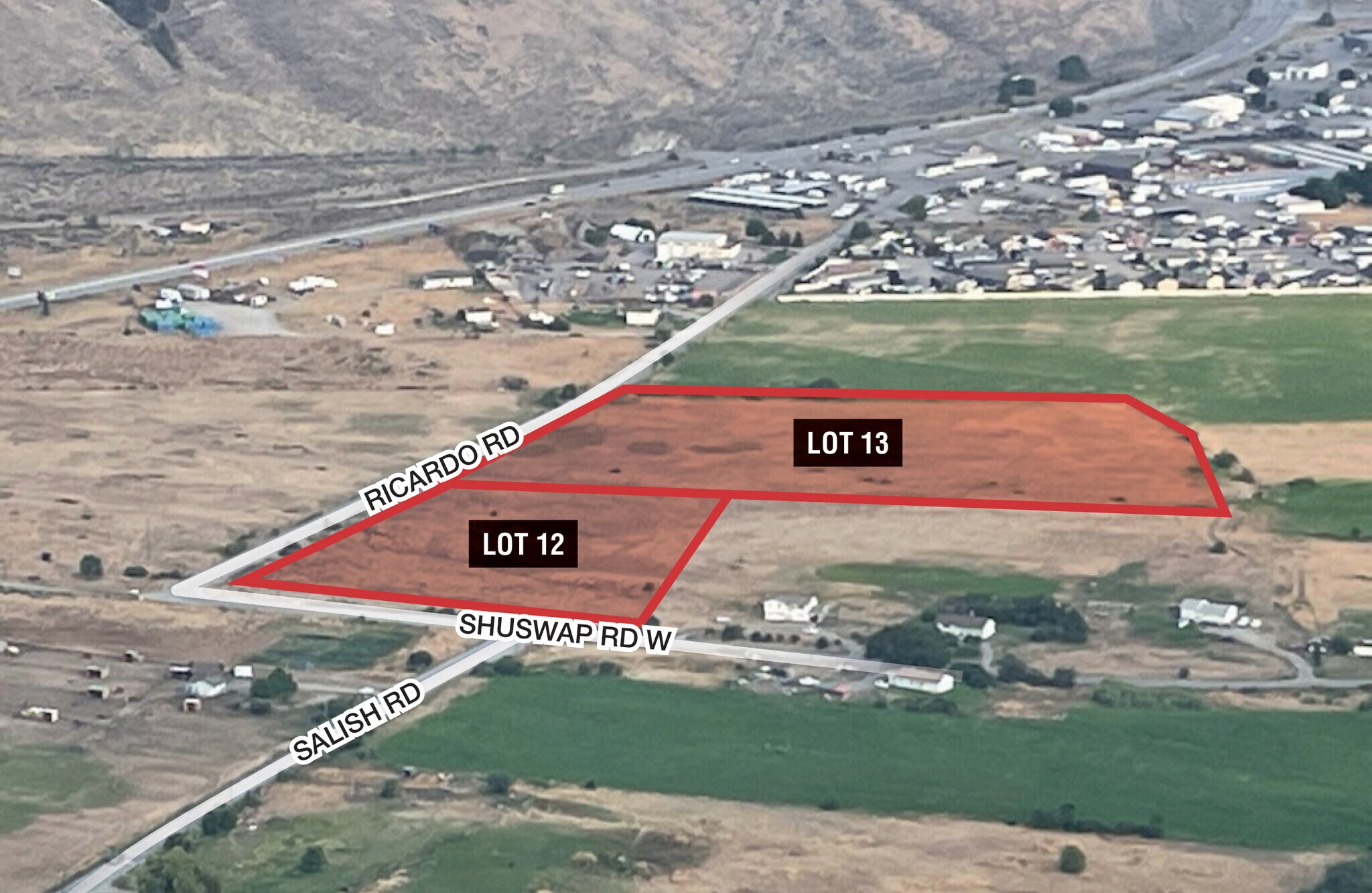 1090 Ricardo Rd, Kamloops, BC à vendre Aérien- Image 1 de 7