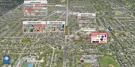 20616-20625 John Carroll Blvd, Shaker Heights, OH - AÉRIEN  Vue de la carte - Image1