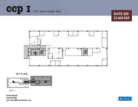 3131 S Vaughn Way, Aurora, CO for lease Floor Plan- Image 1 of 2