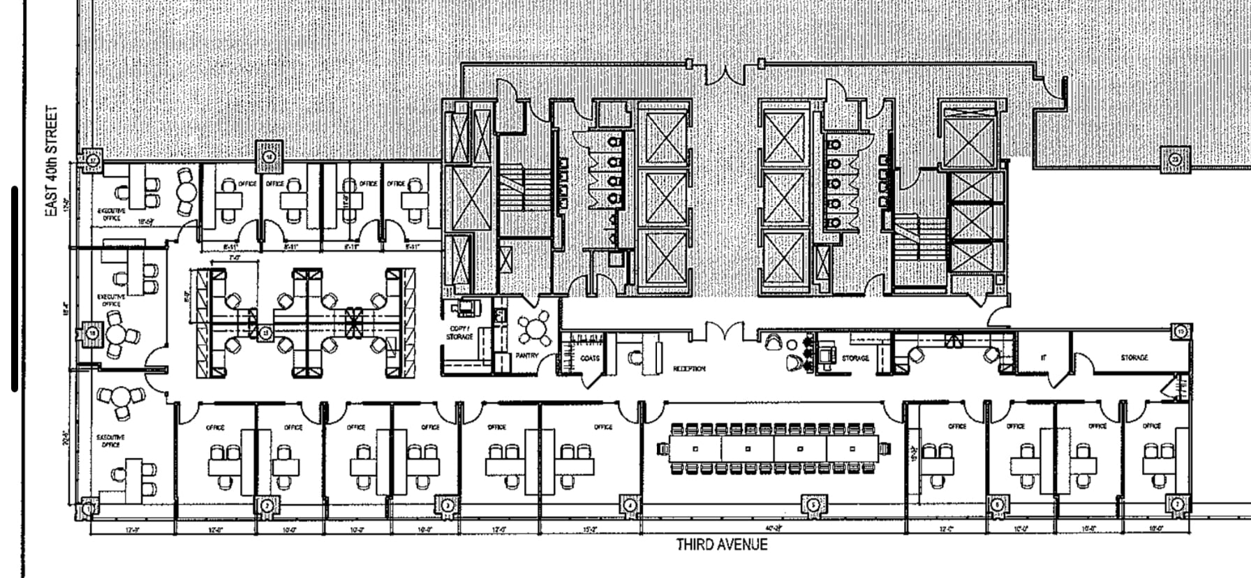 622 Third Ave, New York, NY for lease Floor Plan- Image 1 of 6