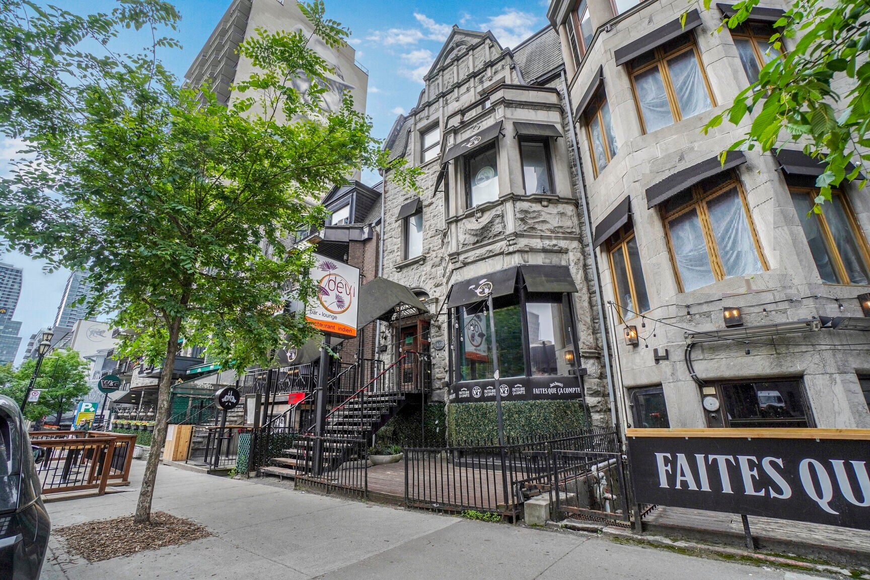 1450 Rue Crescent, Montréal, QC à vendre Photo du bâtiment- Image 1 de 1