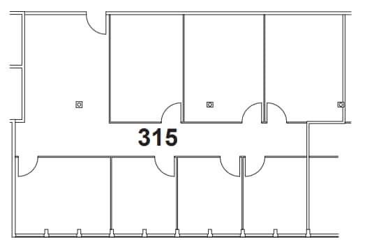 8825 Aero Dr, San Diego, CA à louer Plan d’étage- Image 1 de 1