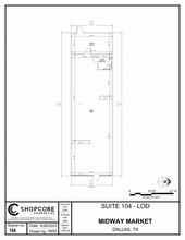 3939 Frankford Rd, Dallas, TX for lease Site Plan- Image 1 of 3