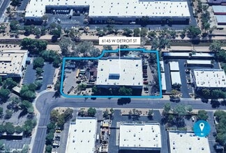 6145 W Detroit St, Chandler, AZ - AÉRIEN  Vue de la carte - Image1