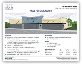 Plus de détails pour 13642 N Highway 183, Austin, TX - Plusieurs types d'espaces à louer