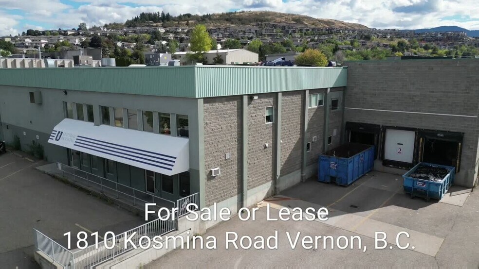 1810 Kosmina Rd, Vernon, BC à vendre - Vidéo sur l’inscription commerciale - Image 2 de 19