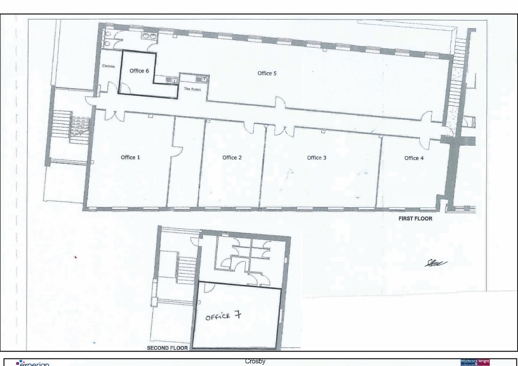 12-14 Moor Ln, Liverpool à louer Plan d’étage- Image 1 de 3