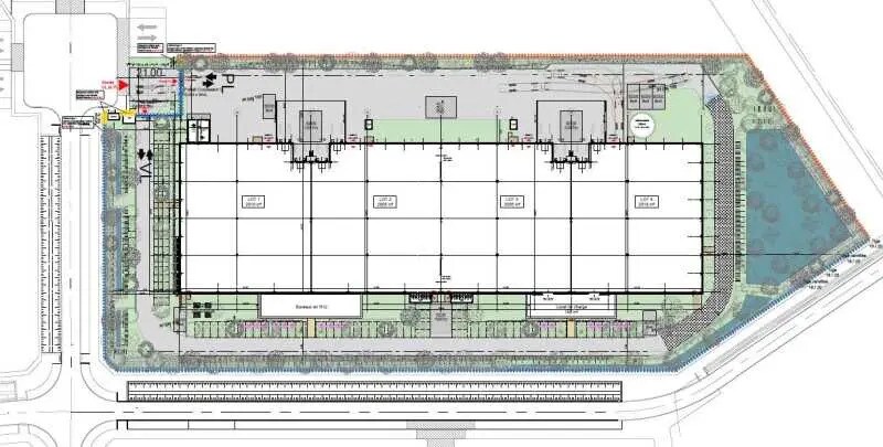 Bureau dans Puiseux-en-France à vendre - Plan d’étage - Image 2 de 3