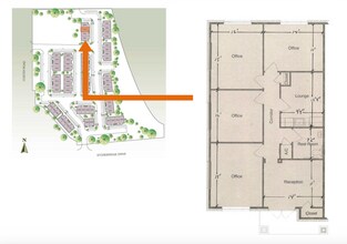 3900 S Stonebridge Dr, McKinney, TX à louer Plan d’étage- Image 1 de 11