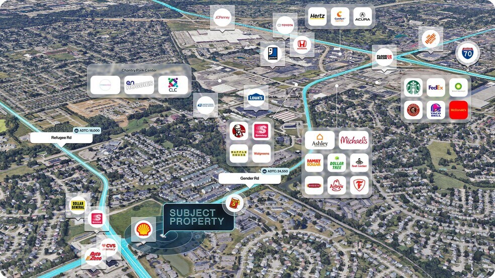 3450 Gender Rd, Canal Winchester, OH à vendre - Photo du bâtiment - Image 2 de 2