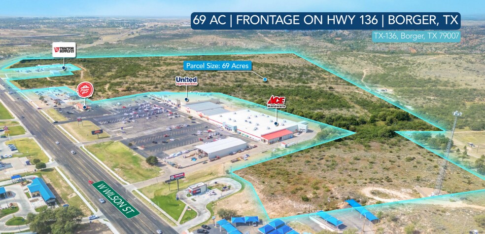 1600 Wilson, Borger, TX for sale - Building Photo - Image 1 of 4