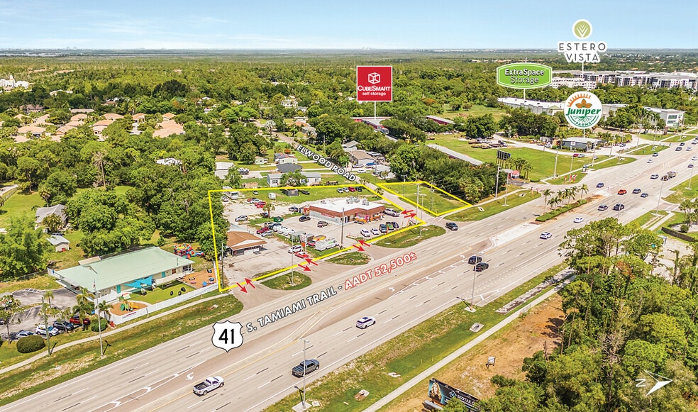 Tamiami Trail Commercial Center portfolio of 3 properties for sale on LoopNet.ca - Aerial - Image 3 of 8