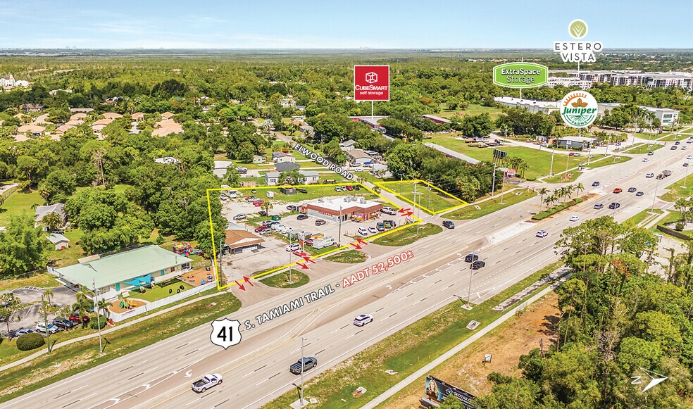 Tamiami Trail Commercial Center portefeuille de 3 propriétés à vendre sur LoopNet.ca - Aérien - Image 3 de 8