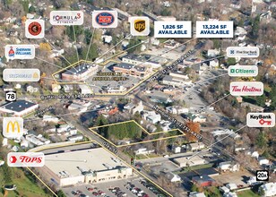 160-190 Main St, East Aurora, NY - Aérien  Vue de la carte