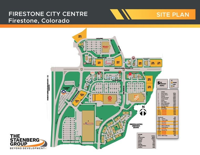 4625 Firestone Blvd, Firestone, CO for lease - Site Plan - Image 1 of 1