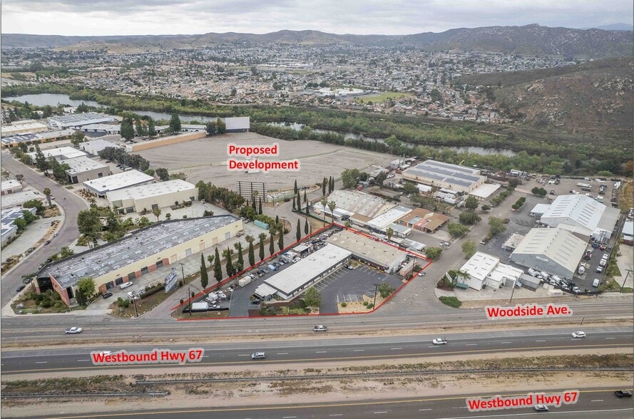 9444-9456 Mission Park Pl, Santee, CA for lease - Aerial - Image 3 of 6