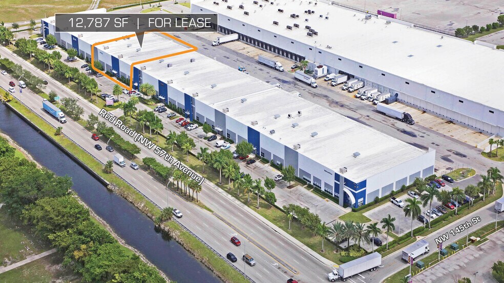 14501 NW 57th Ave, Hialeah, FL à louer - Photo du bâtiment - Image 2 de 5