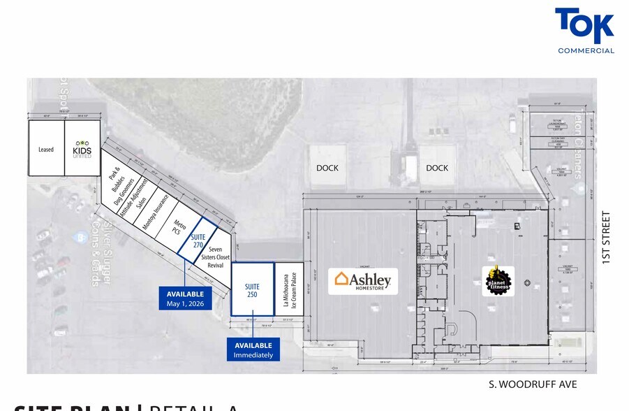 200-390 S Woodruff Ave, Idaho Falls, ID à louer - Plan de site - Image 3 de 3