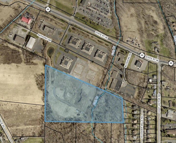 6515 Anthony Dr, Victor, NY for lease - Aerial - Image 1 of 1