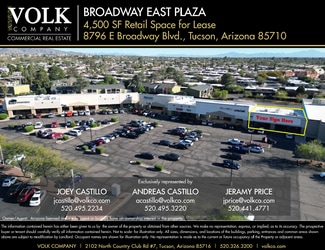 More details for 8794-8820 E Broadway Blvd, Tucson, AZ - Retail for Lease