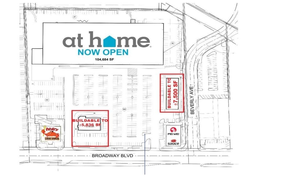 5205-5285 E Broadway Blvd, Tucson, AZ for lease - Site Plan - Image 2 of 9