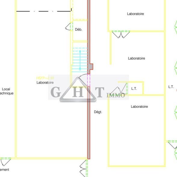 Industrial in Massy for lease - Floor Plan - Image 2 of 3