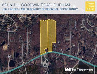 Plus de détails pour 621-711 Goodwin Rd, Durham, NC - Terrain à vendre