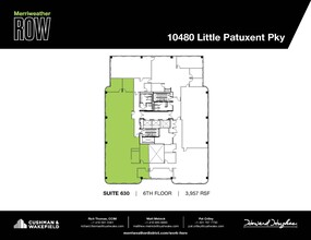 10480 Little Patuxent Pky, Columbia, MD for lease Floor Plan- Image 1 of 2