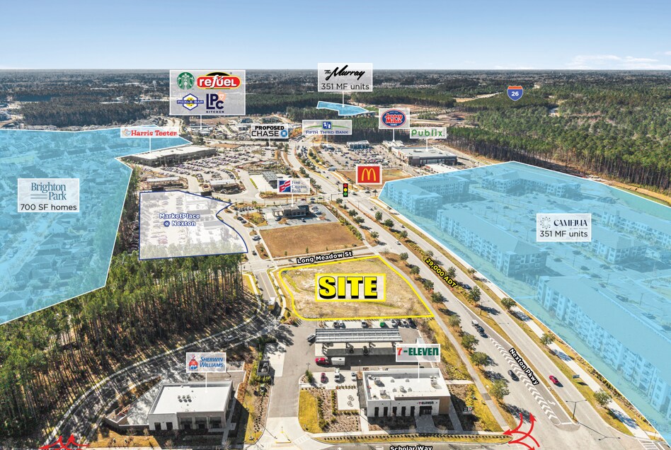 Nexton Pkwy & Long Meadow st, Summerville, SC for lease Primary Photo- Image 1 of 5