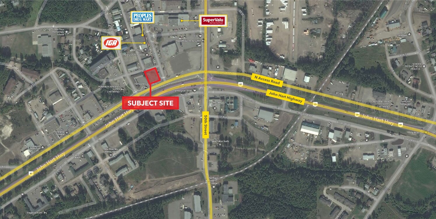 Terrain dans Chetwynd, BC à vendre Photo principale- Image 1 de 1
