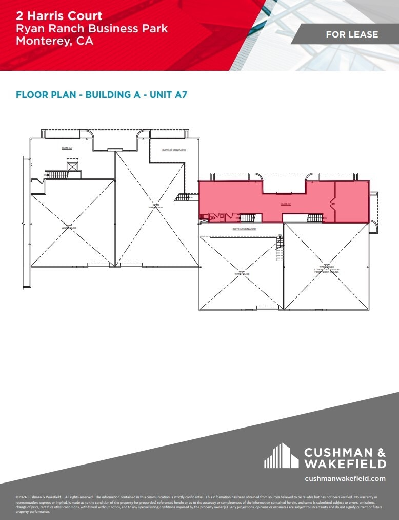 2 Harris Ct, Monterey, CA for lease Floor Plan- Image 1 of 1