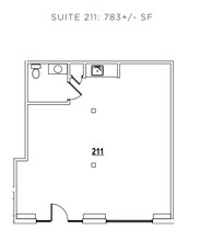 205-211 2nd St, Sausalito, CA à louer Plan d’étage- Image 1 de 1