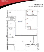 3100 S 176th St, Seatac, WA for lease Floor Plan- Image 1 of 1