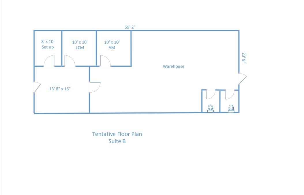 611 W Poplar St, Elizabethtown, KY for lease Floor Plan- Image 1 of 1